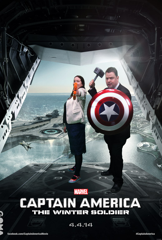 Captain America Karen and Lloyd